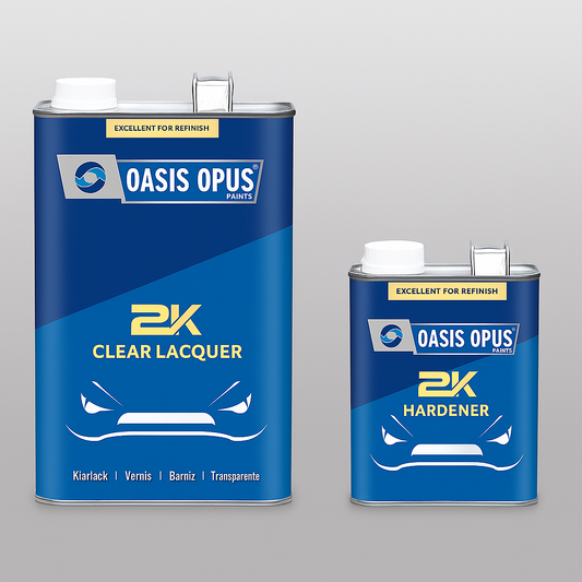 OASIS OPUS® 2K Clear Lacquer + Hardener Set (1.0L + 0.5L)