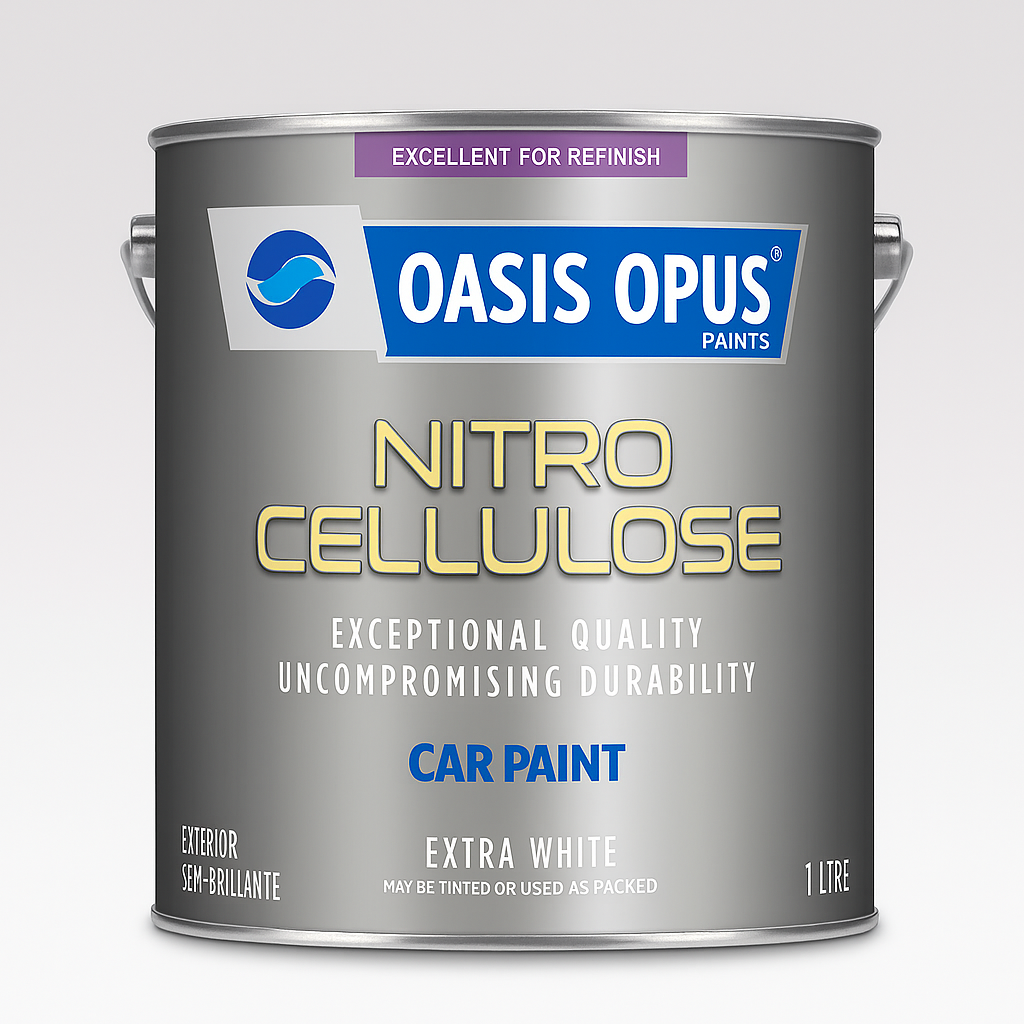 Oasis Opus NC Deco Paint – Toyota White Shades (0.9 Litre & 3.64 Litre & 20 Litre)